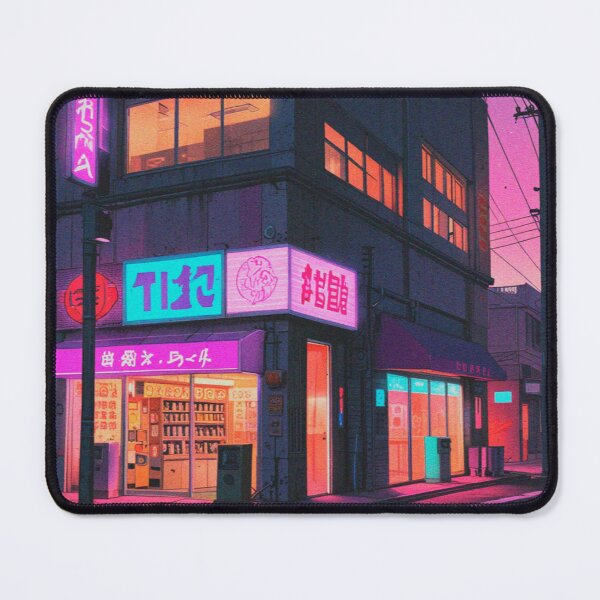 Item preview, Sakura Glow – The Vaporwave Blossom designed and sold by RetroRebootShop.