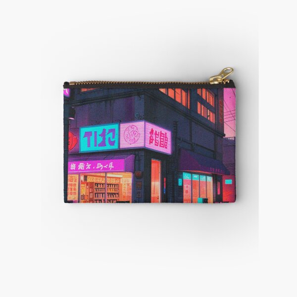Item preview, Sakura Glow – The Vaporwave Blossom designed and sold by RetroRebootShop.