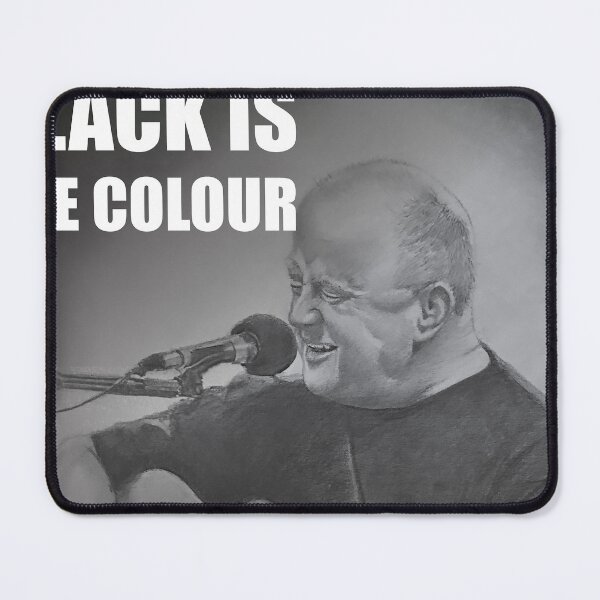 Item preview, Christy Moore | Black is the colour | Portrait | Drawing designed and sold by ConorKeeganArt.