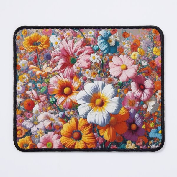 Item preview, Flowers, botanical, spring, floral pattern, cottagecore, japanese pop art designed and sold by Sugar Wisdom .