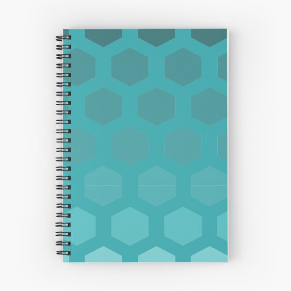 Item preview, Turquoise Honeycomb Pattern designed and sold by Magin100.