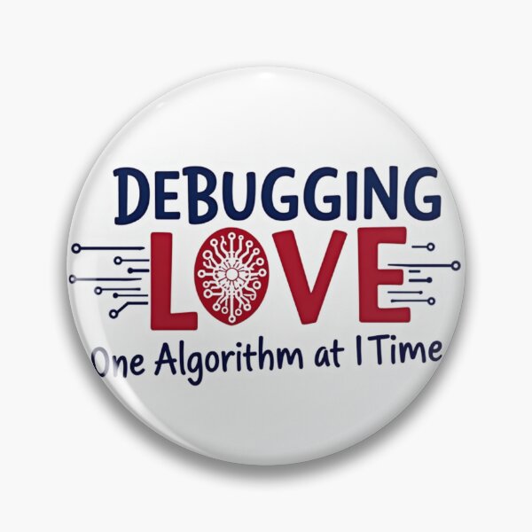 Item preview, Geeky Anti-Valentine's Day - Debugging Love One Algorithm at a Time" designed and sold by Youpiworld.