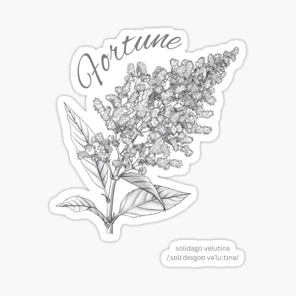 Item preview, Goldenrod is fortune designed and sold by GabronDesign.