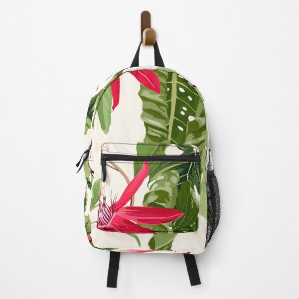 Item preview, Floral Seamless Pattern with exotic flowers,tropical monstera palm leaves. designed and sold by MatyKotiv.