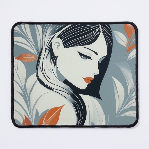 Item preview, Vintage Lady No 10 Patrick Nagel influenced design. designed and sold by Shoot-The-Moon.