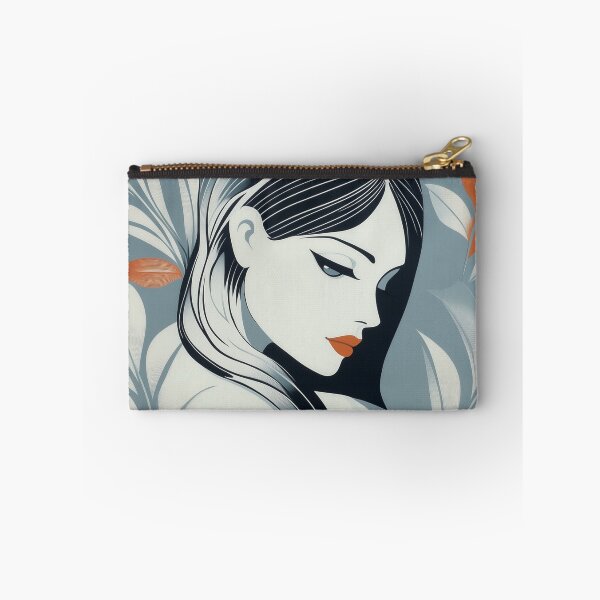 Item preview, Vintage Lady No 10 Patrick Nagel influenced design. designed and sold by Shoot-The-Moon.