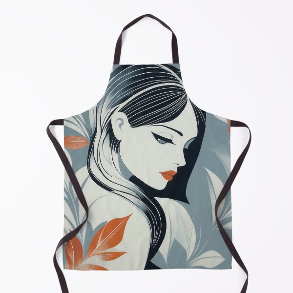 Item preview, Vintage Lady No 10 Patrick Nagel influenced design. designed and sold by Shoot-The-Moon.