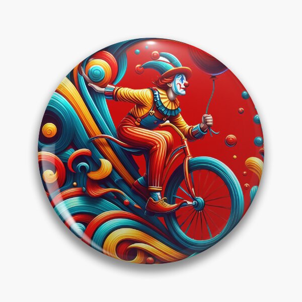 Item preview, Clown designed and sold by Vibranta Studio.