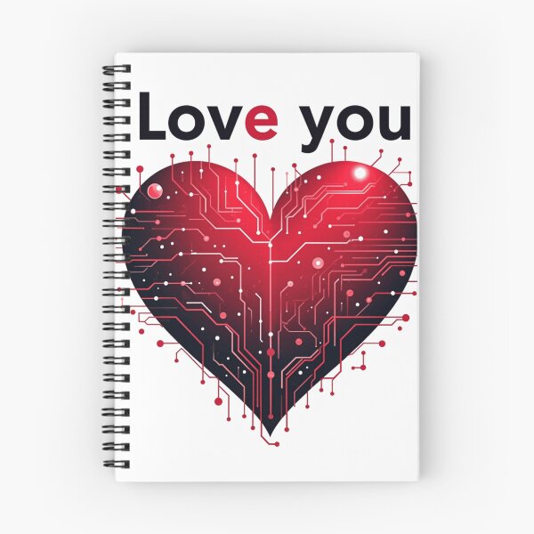 Item preview, Geeky Valentine's Day T-Shirt - My Heart Runs on Code designed and sold by Youpiworld.