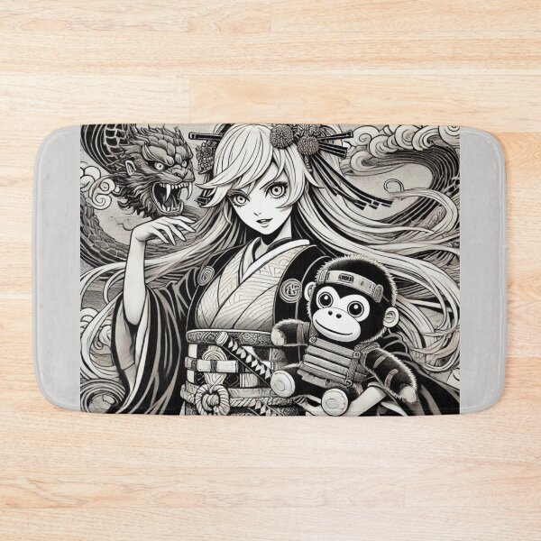 Item preview, A gorilla and a ninja girl designed and sold by B-GORIRA.
