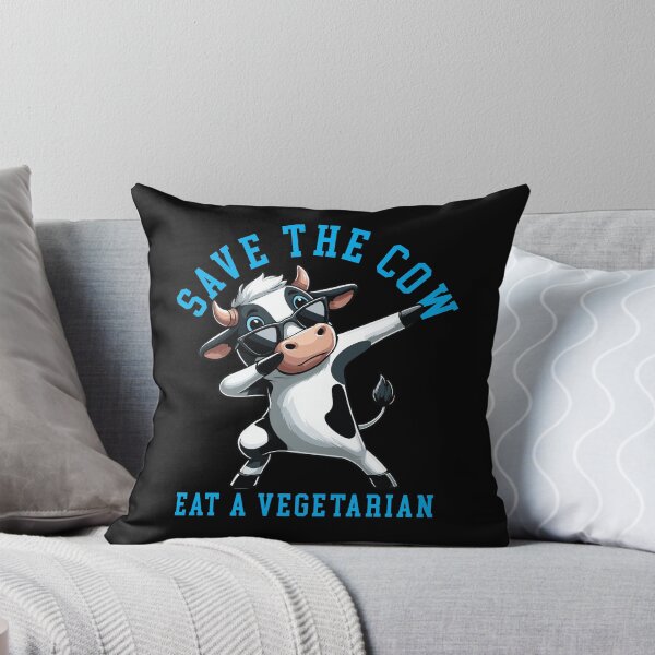 Item preview, SAVE THE COW EAT A VEGETARIAN By Ronaldo Marques designed and sold by RonaldoMarques.