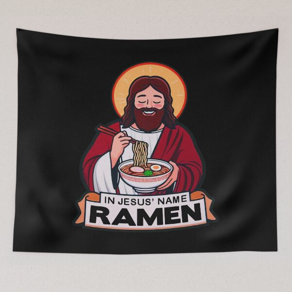 Item preview, In Jesus Name Ramen designed and sold by plushism.