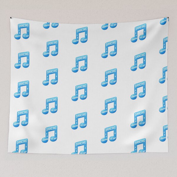 Item preview, Dancing Through the Day - Blue Music Note designed and sold by UmbrellaStudio1.