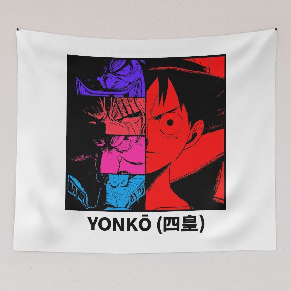 Item preview, Kurohige, Big Mom, Shank, Kaudo, Luffy designed and sold by FriskySloths.