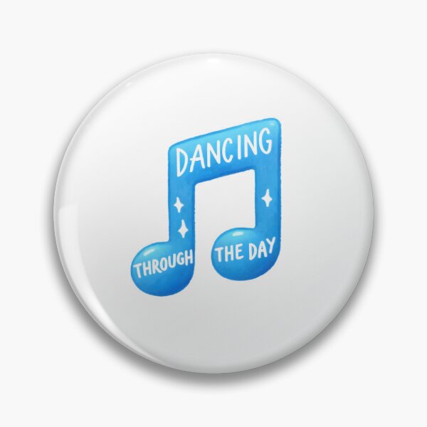 Item preview, Dancing Through the Day - Blue Music Note designed and sold by UmbrellaStudio1.