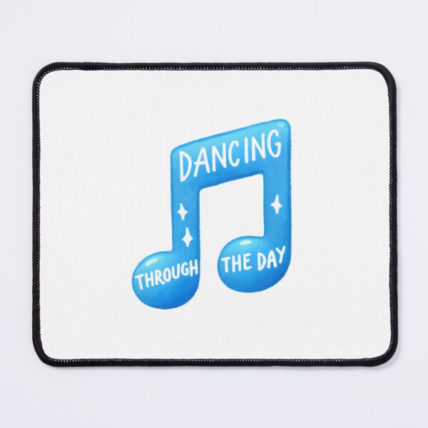 Item preview, Dancing Through the Day - Blue Music Note designed and sold by UmbrellaStudio1.