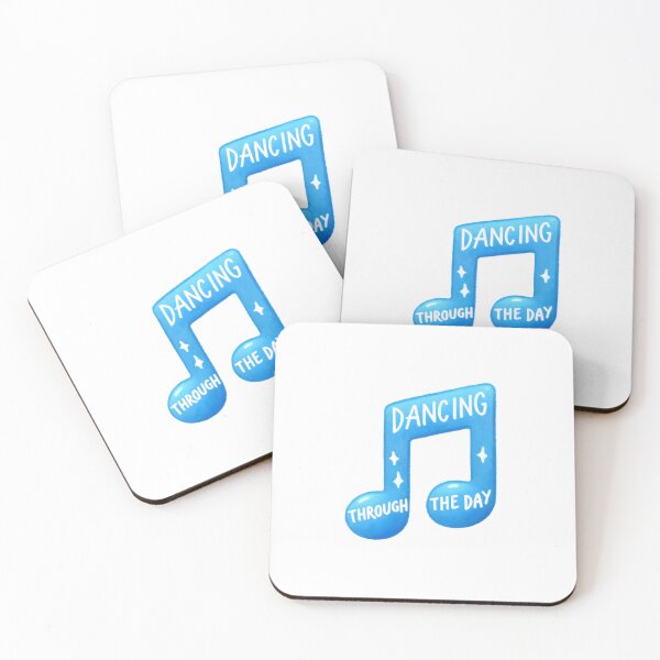 Item preview, Dancing Through the Day - Blue Music Note designed and sold by UmbrellaStudio1.