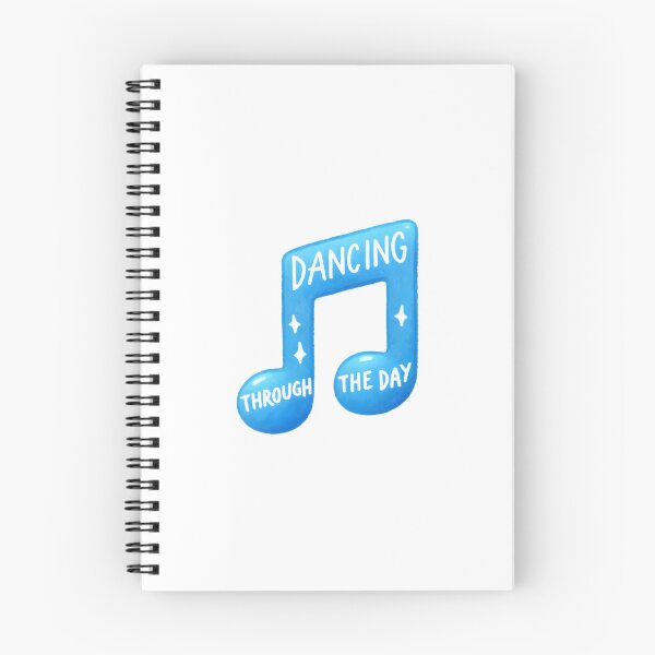 Item preview, Dancing Through the Day - Blue Music Note designed and sold by UmbrellaStudio1.