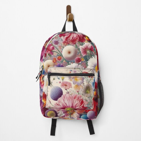 Item preview, Flowers, botanical, spring, floral pattern, cottagecore, japanese pop art designed and sold by Sugar Wisdom .