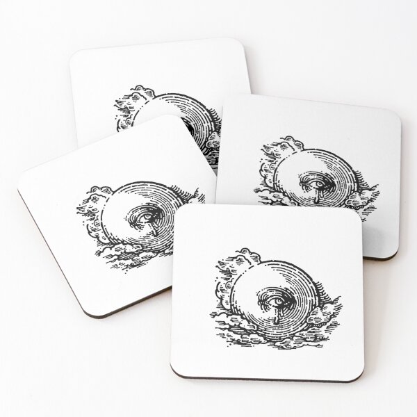 Item preview, Eye in clouds . Engraving art designed and sold by Ingravetattoo.