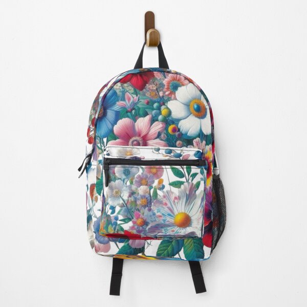 Item preview, Flowers, botanical, spring, floral pattern, cottagecore, japanese pop art designed and sold by Sugar Wisdom .