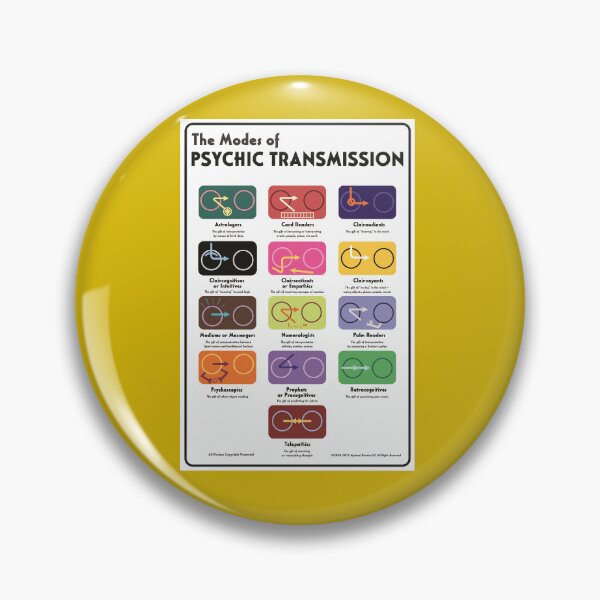 Item preview, The Modes of Psychic Transmission designed and sold by Mystical Kinetics.