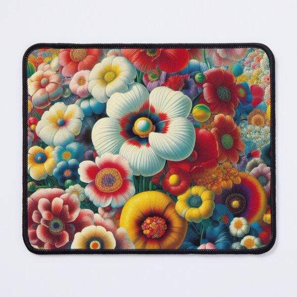 Item preview, Flowers, botanical, spring, floral pattern, cottagecore, japanese pop art designed and sold by Sugar Wisdom .
