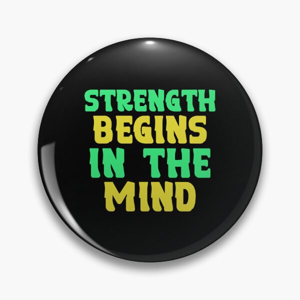 Item preview, Strength Begins in the Mind Clinical Psychologist designed and sold by DomTeesHaven.