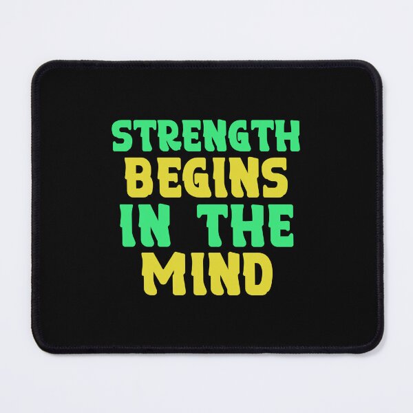 Item preview, Strength Begins in the Mind Clinical Psychologist designed and sold by DomTeesHaven.