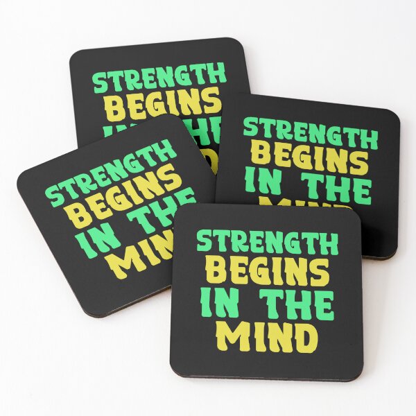 Item preview, Strength Begins in the Mind Clinical Psychologist designed and sold by DomTeesHaven.