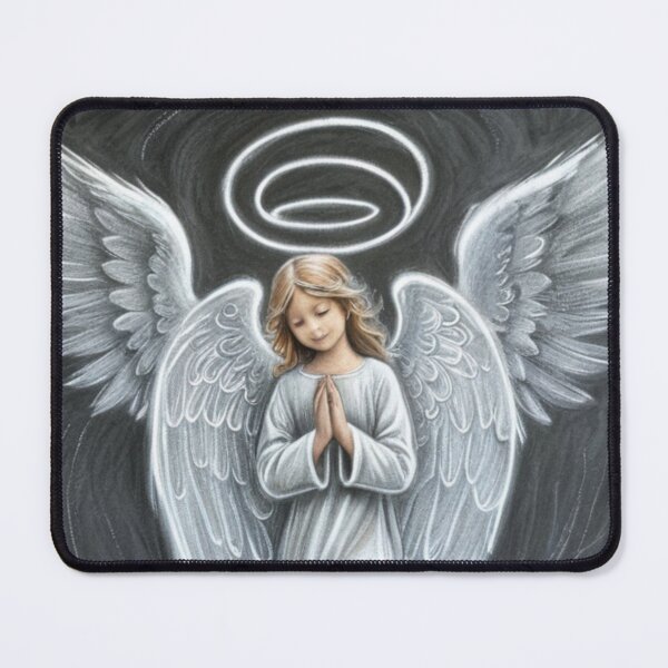 Item preview, Praying Chalkboard Angel designed and sold by Our Bible Journey.