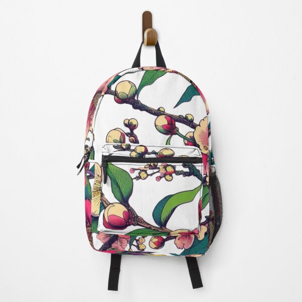 Item preview, Flowers, botanical, spring, floral pattern, cottagecore, japanese pop art designed and sold by Sugar Wisdom .