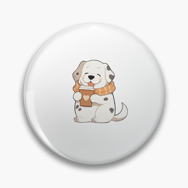 Item preview, Dalmatian Brewing Coffee  - Sticker designed and sold by DreamyCatopia.