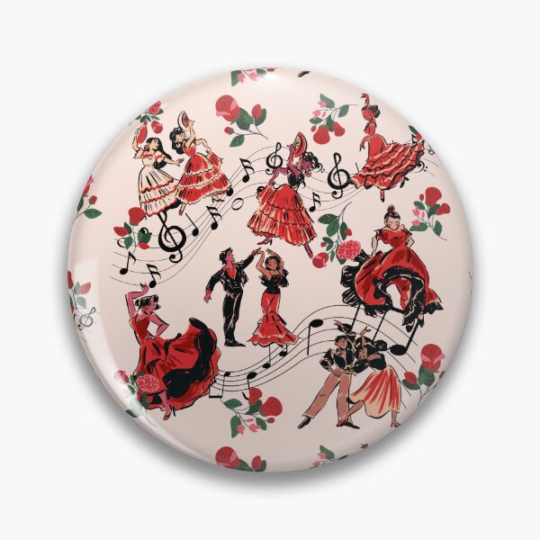 Item preview, Flamenco and Roses designed and sold by TurquoiseBird.