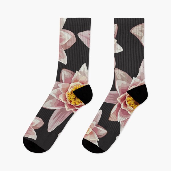 Item preview, Lake with lotus, water lily with leaves. Water lily flowers. designed and sold by MatyKotiv.