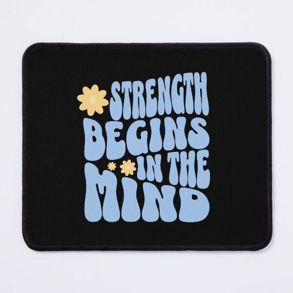 Item preview, Strength Begins in the Mind Clinical Psychologist designed and sold by DomTeesHaven.