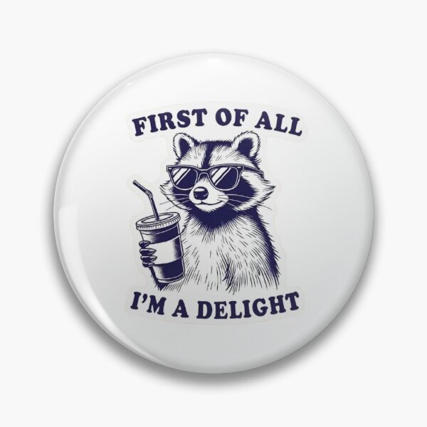 Item preview, Racoon delight Sticker designed and sold by MechaMystic.