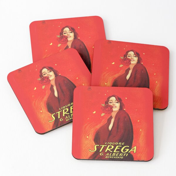 Item preview, Marcello Dudovich Strega Vintage Poster art designed and sold by Vintage Designs +.