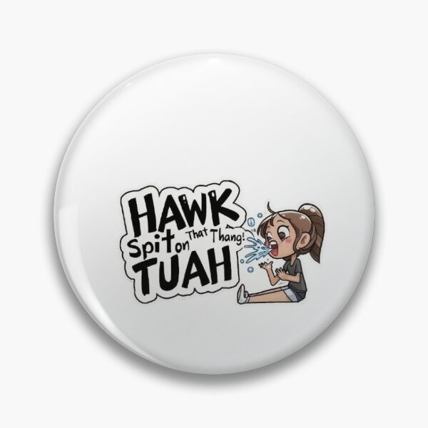 Item preview, Hawk Tuah Sticker designed and sold by MechaMystic.