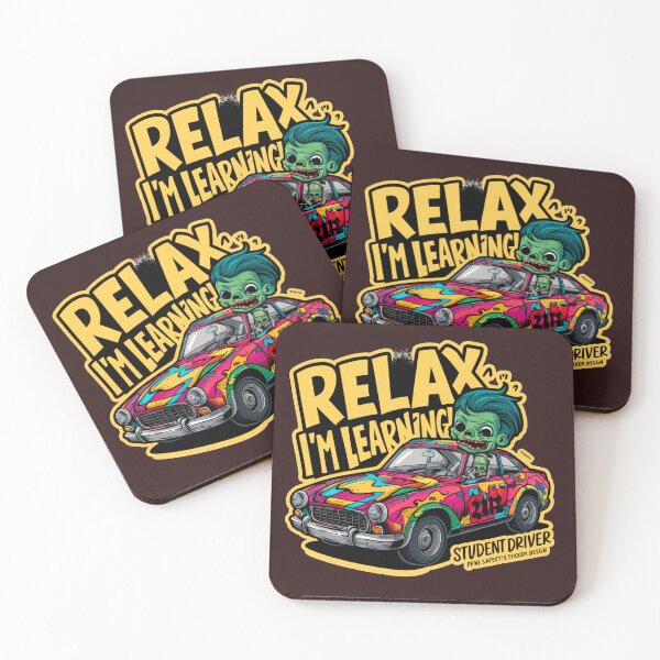 Item preview,  Relax, I'm Learning!  designed and sold by Thaivi Design.
