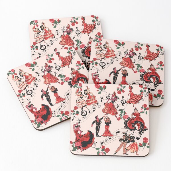 Item preview, Flamenco and Roses designed and sold by TurquoiseBird.