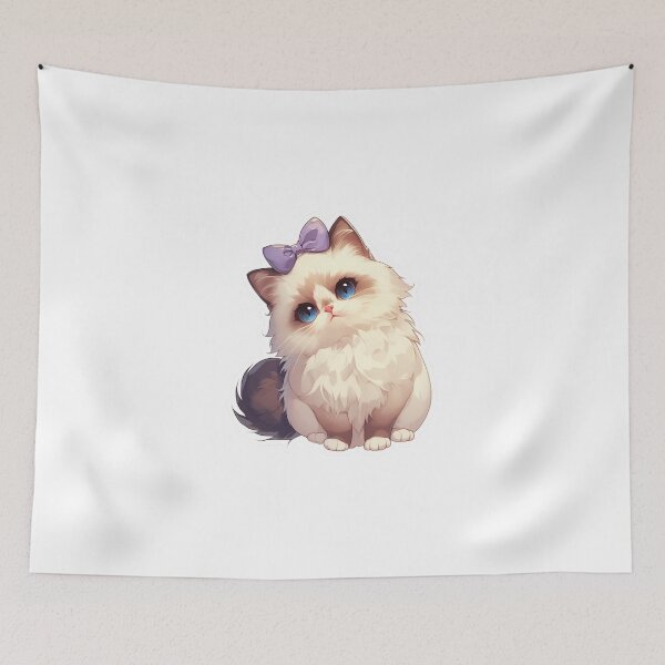 Item preview, Cute Ragdoll cat  designed and sold by SMARTKIT  DESIGNAGENCY.