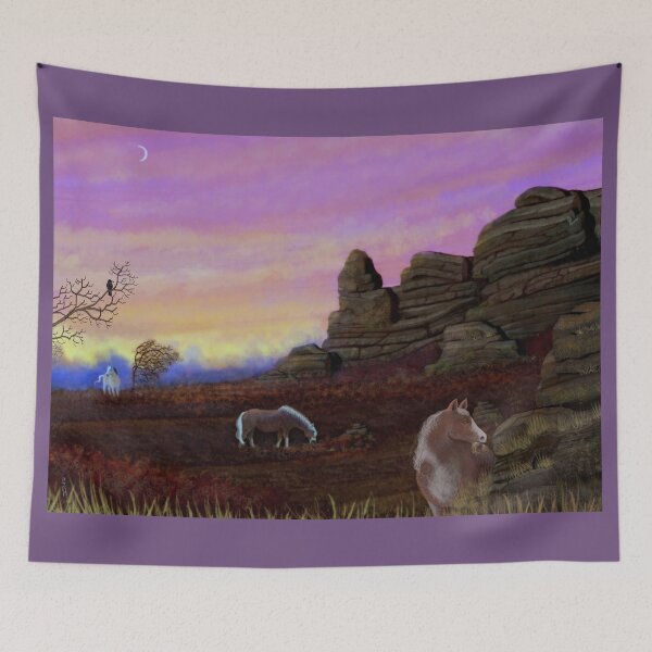 Item preview, Dartmoor Pony Sunset designed and sold by PhilipHarvey.