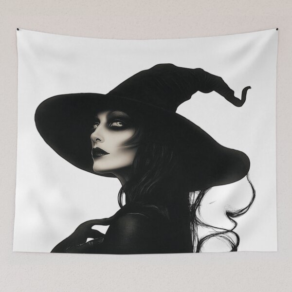 Item preview, "Spellbinding" modern witch illustration. designed and sold by Shoot-The-Moon.