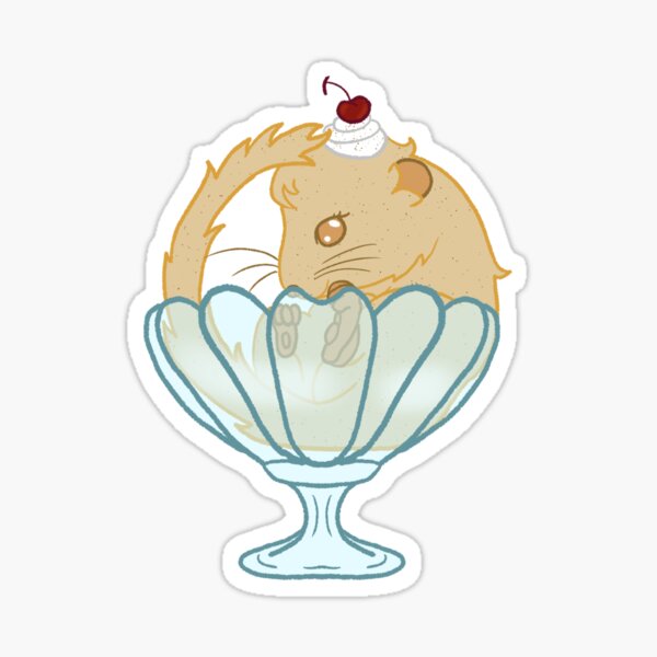 Artikel-Vorschau von Eierlikör-Eiscreme-Siebenschläfer, designt und verkauft von RainDesignz.