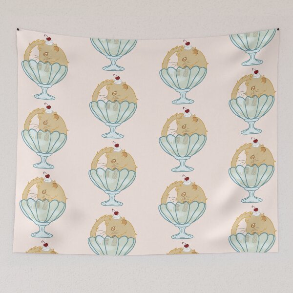 Item preview, Eggnog Ice Cream Dormouse designed and sold by RainDesignz.