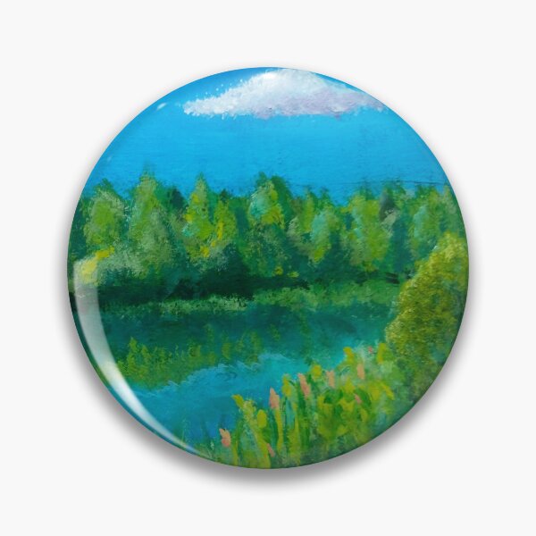 Artikelvorschau, Sommerlandschaft - Gouache entworfen und verkauft von Sky-99.