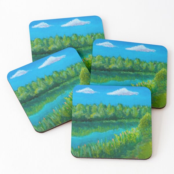 Artikelvorschau, Sommerlandschaft - Gouache entworfen und verkauft von Sky-99.