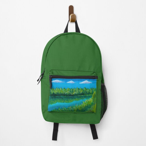 Aperçu de l'œuvre Paysage d'été - Gouache créée et vendue par Sky-99.