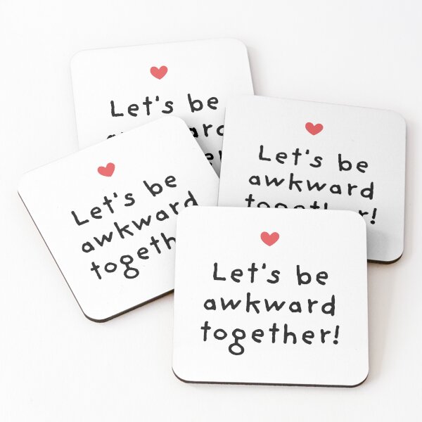 Item preview, Let’s Be Awkward Together – Ideal for Introverts & Quirky Souls designed and sold by GosiaArtGarden.